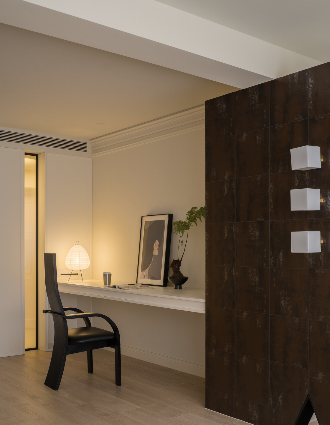 餐厨一体大洄游感知极简法式的浪漫与轻盈-30