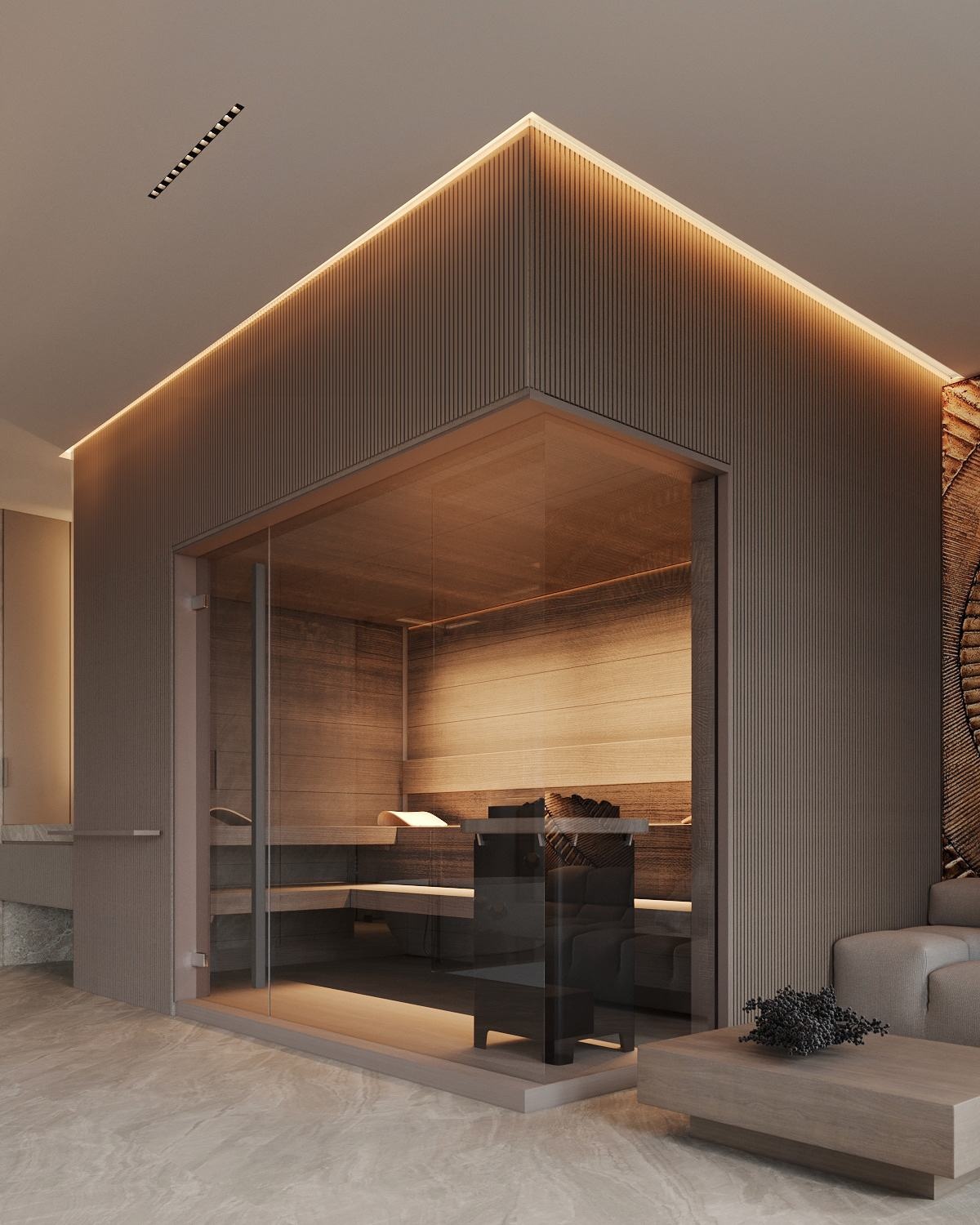 简洁纯粹的挑空别墅丨乌克兰基辅丨ArtPartner Architects-29