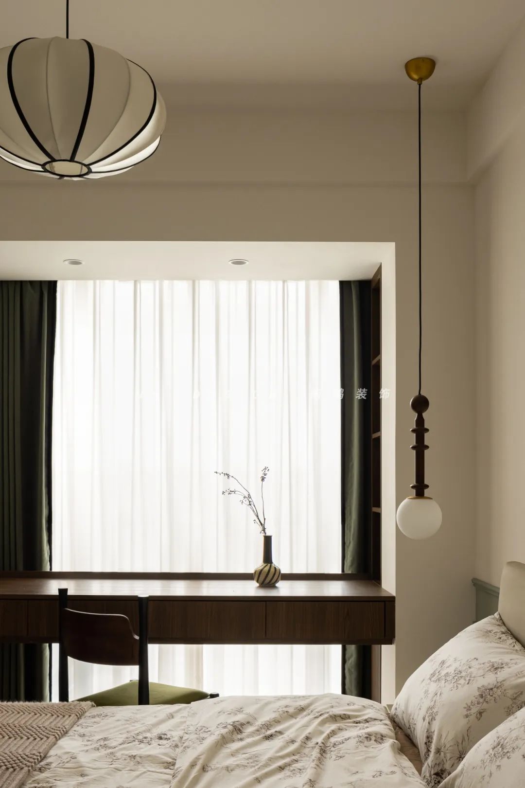 奶油中古 · 浙江杭州 89㎡居室设计丨中国杭州丨浙江南鸿装饰-48