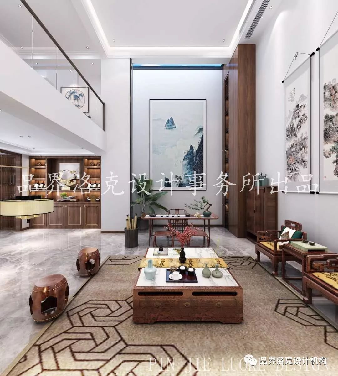 枫丹丽舍新中式别墅 | 方圆之间,品质生活-31