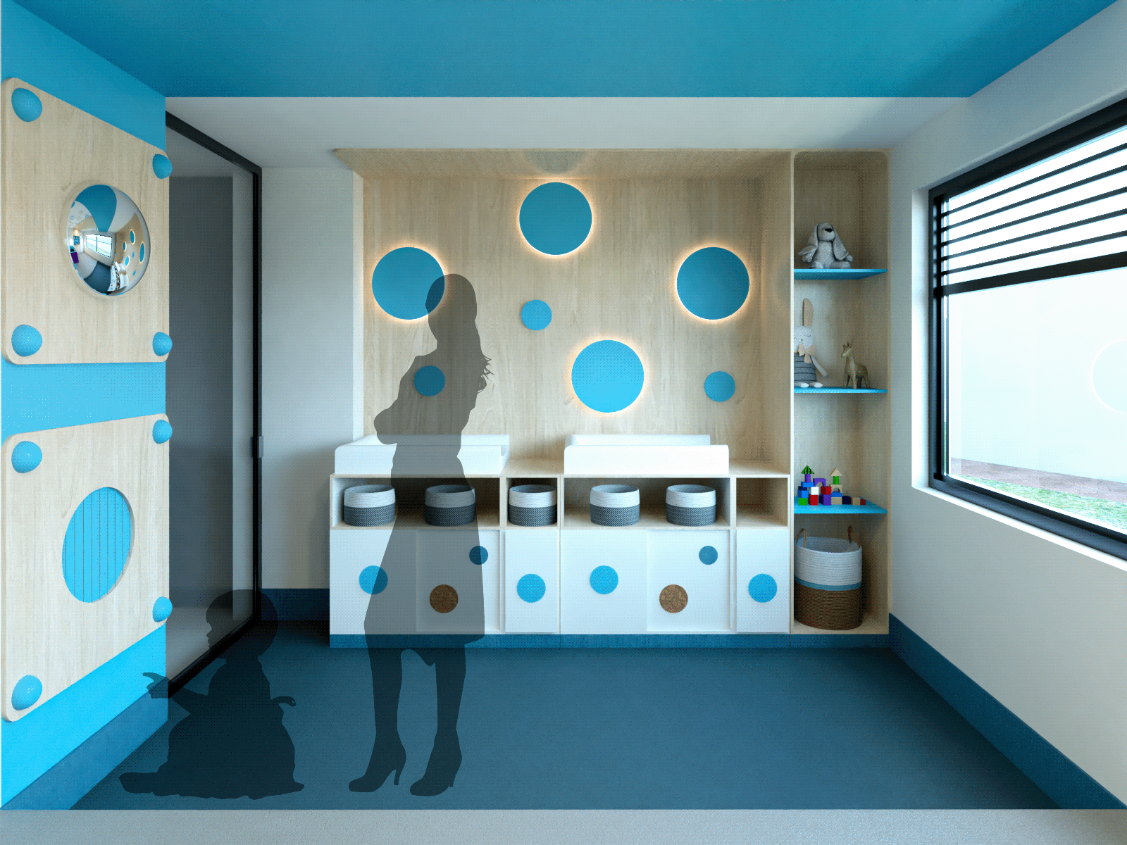 SUPER BABIES GYM室内设计项目-17