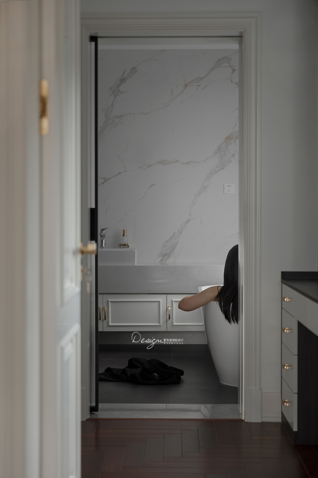 优雅咏唱,复古调的诗意生活丨紫苹果装饰集团-97