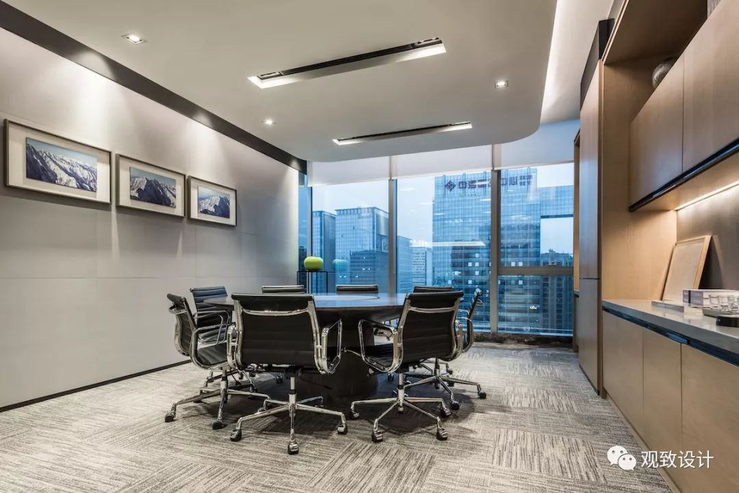 成都中天天盈誉峰 M6 写字楼样板间 | 精英风范的现代办公空间-31