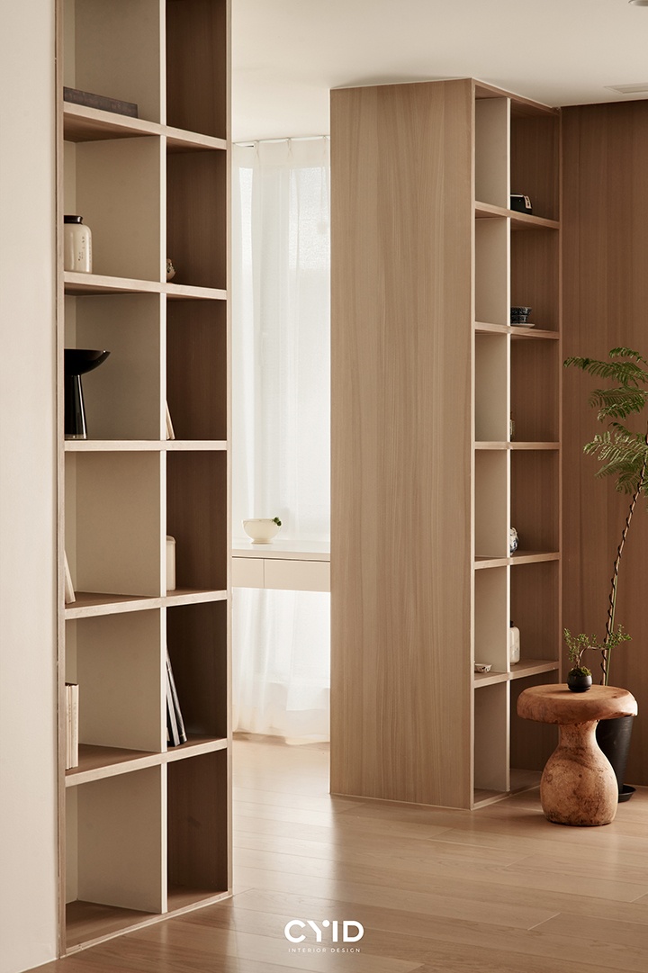 木色悦己,静若安澜,满载书香气丨中国杭州丨辰佑设计-11