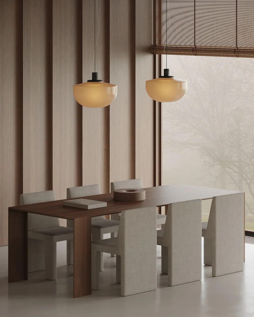 暖色调原木系奶油风极简设计丨HPISD-17