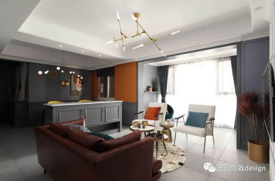 野兽派设计理念融入家居,德阳 130㎡空间展现无限魅力-33