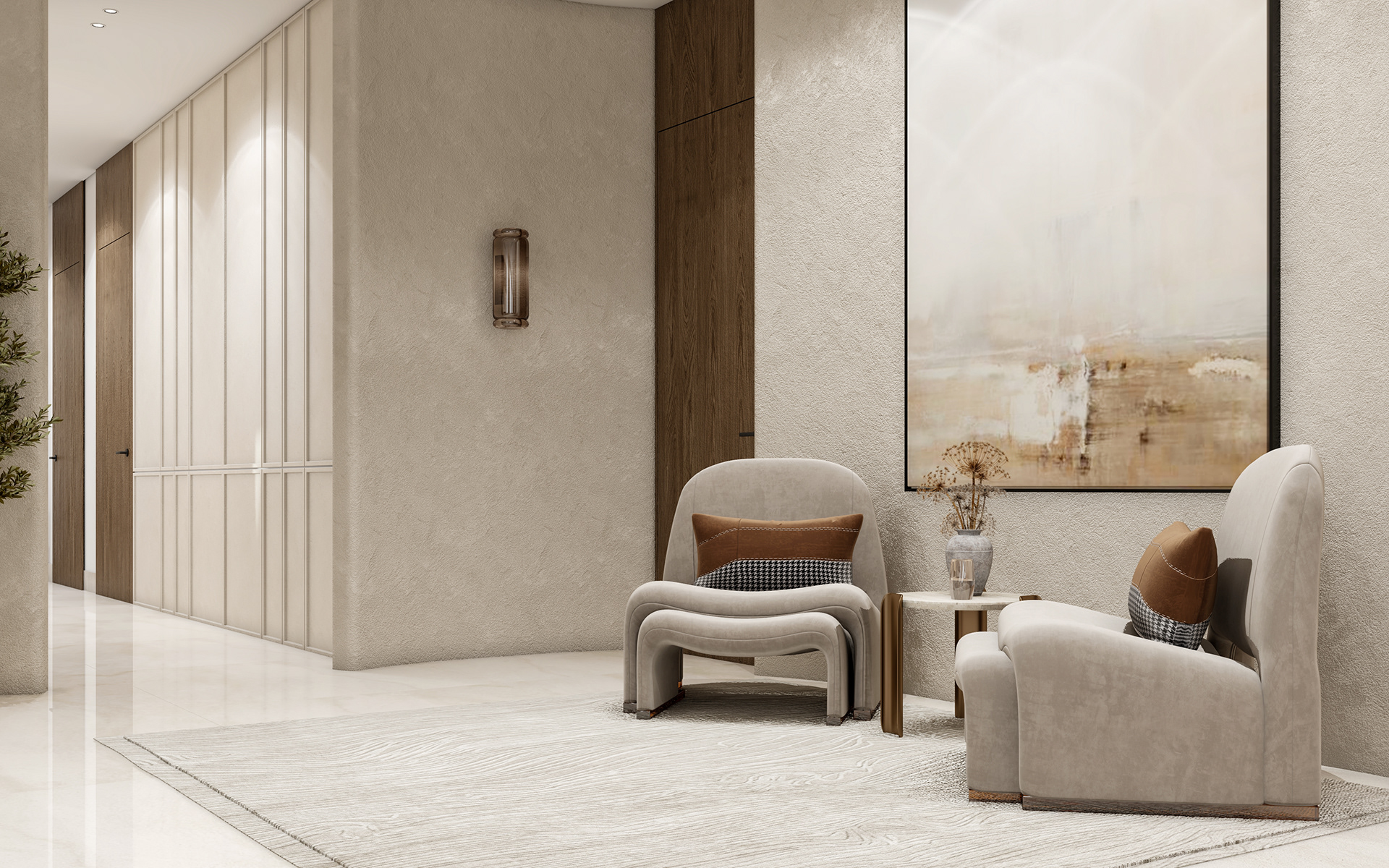 沙特阿拉伯豪华简约风别墅设计丨Alaa Arafa-26