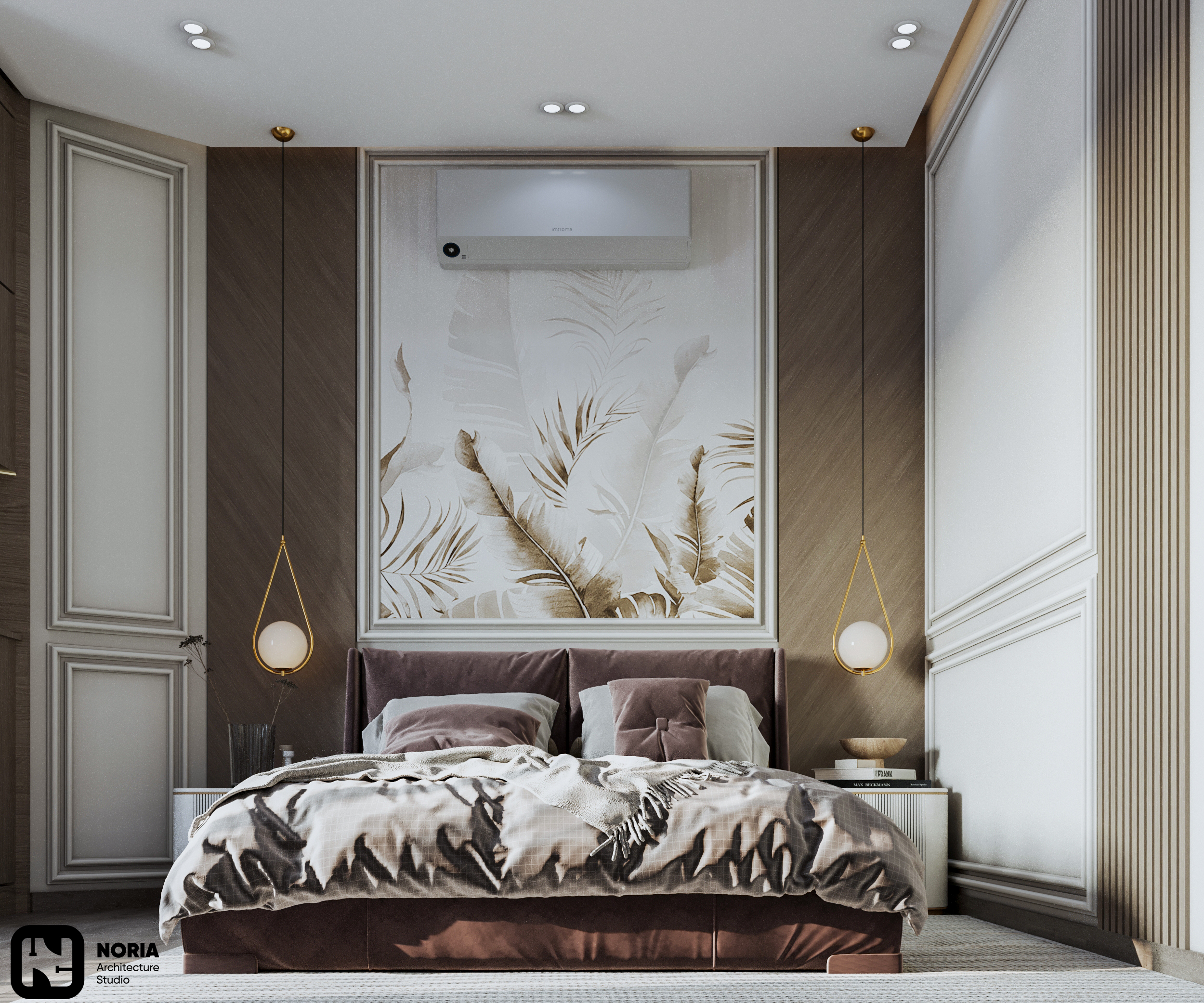 主卧室和施工详图丨埃及丨Noria Studio-6