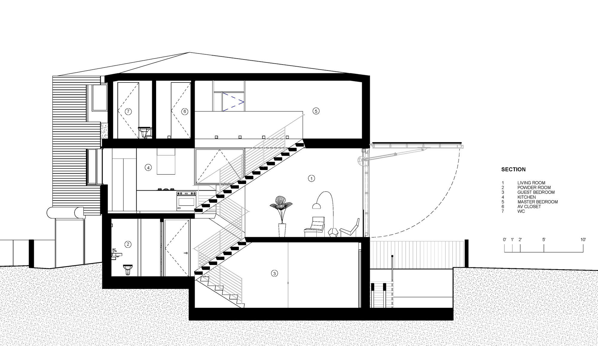 牛津三角屋丨美国丨M Royce Architecture-36