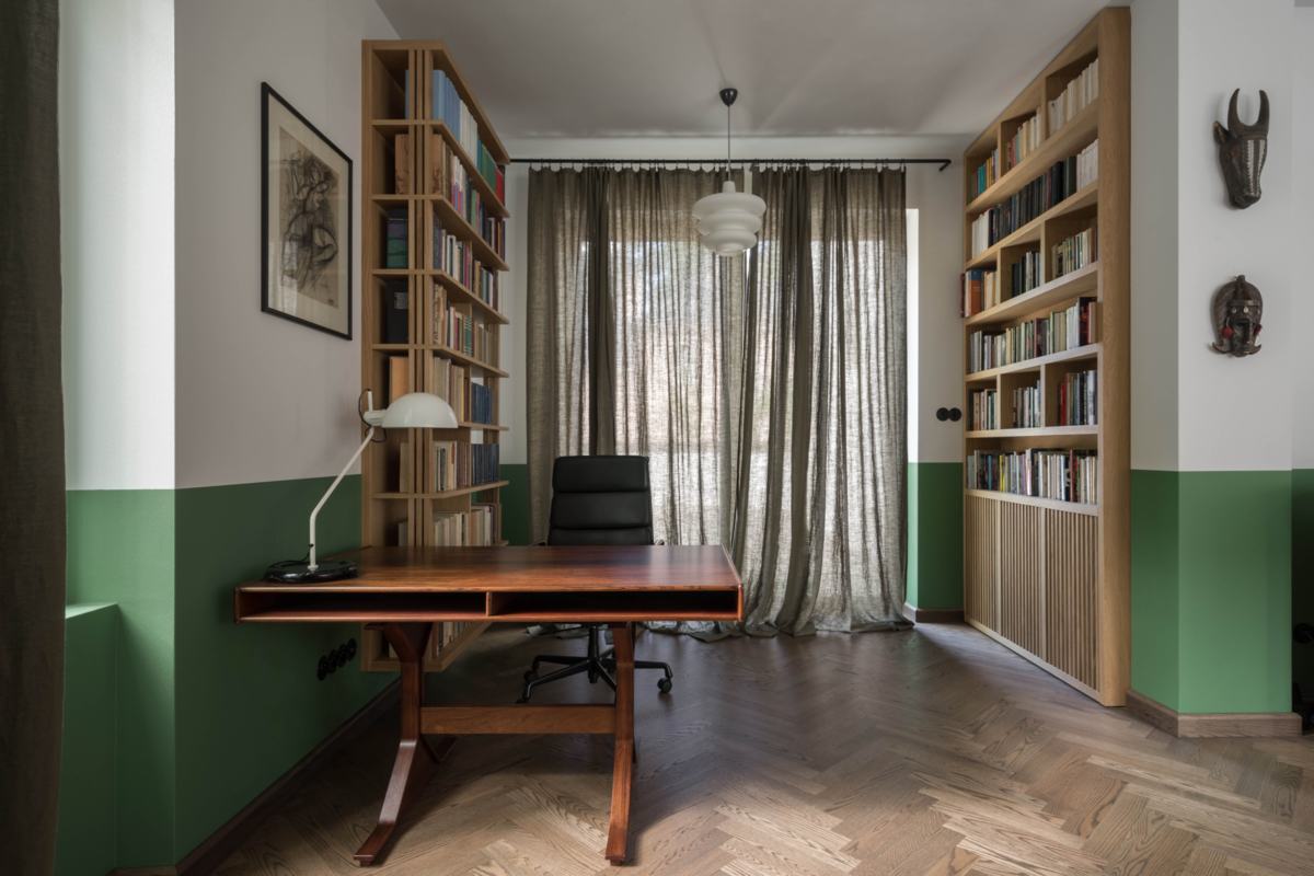 波兰包豪斯风格别墅,Loft Kolasiński-3