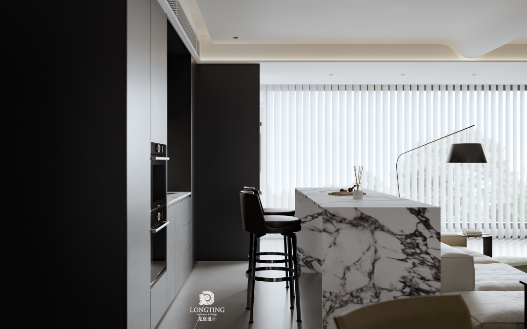 忆境府·现代简约生活空间丨龙庭设计-13