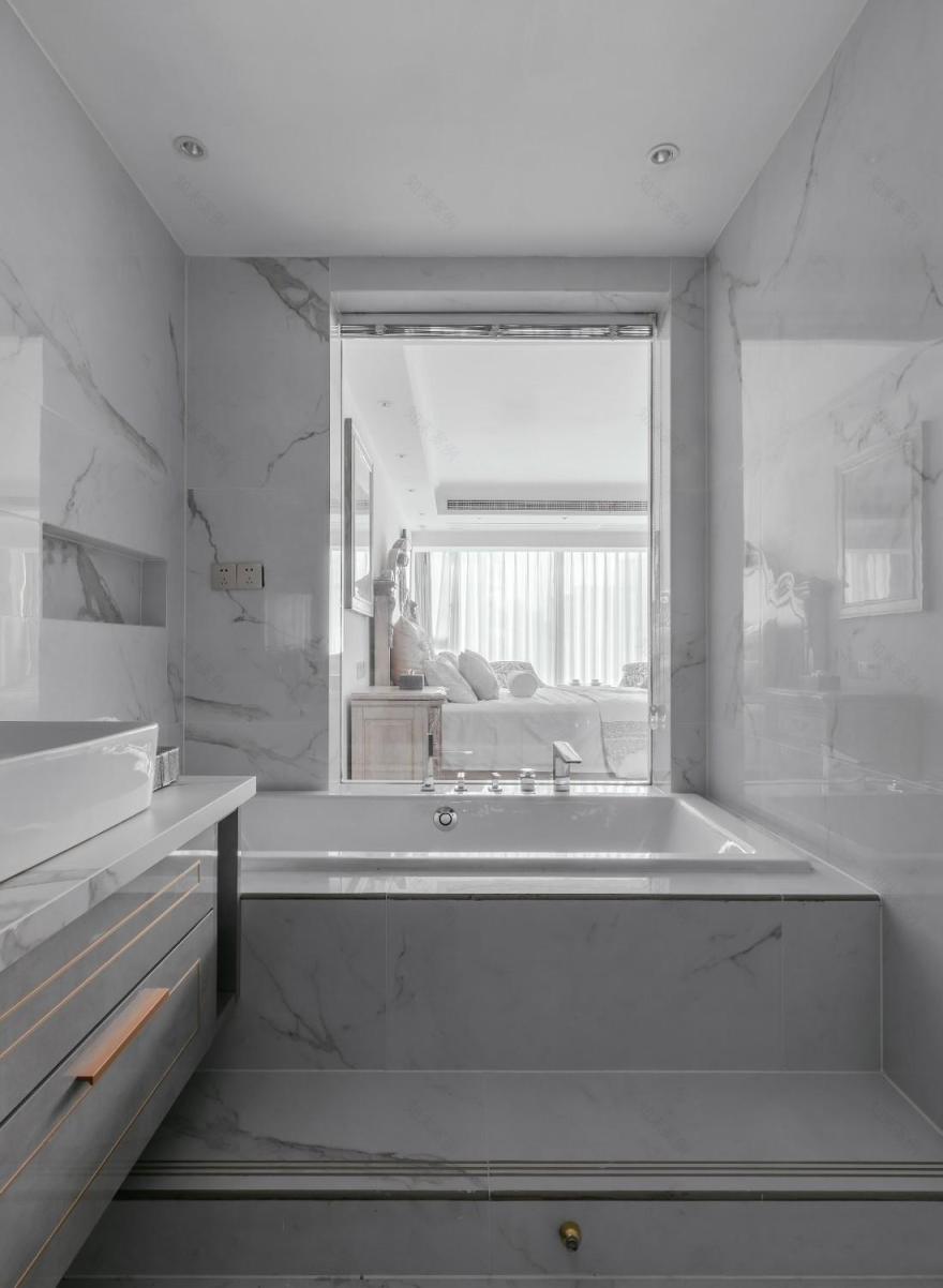 200㎡顶层复式,现代都市艺术栖居-33