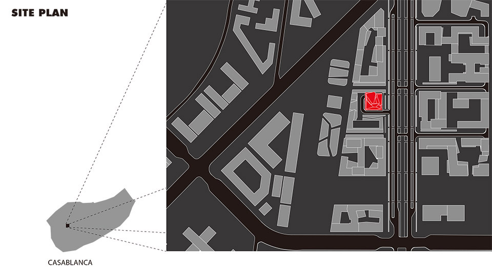 卡萨布兰卡金融城大厦丨摩洛哥卡萨布兰卡丨Morphosis-37