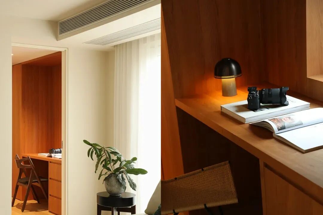 135㎡木色暖调松弛家私宅设计丨中国重庆丨苑邸设计-58