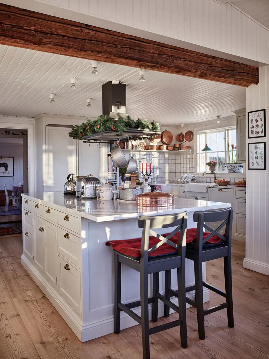 瑞典 19 世纪农场屋的温馨冬季假期-4