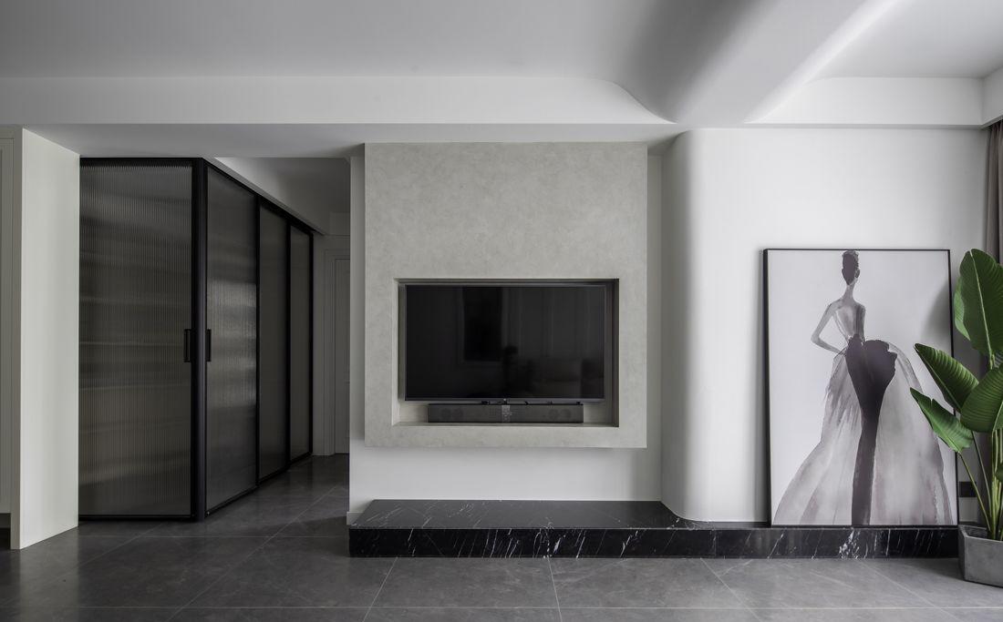 美式风情 98㎡两房变三居巧妙设计-5