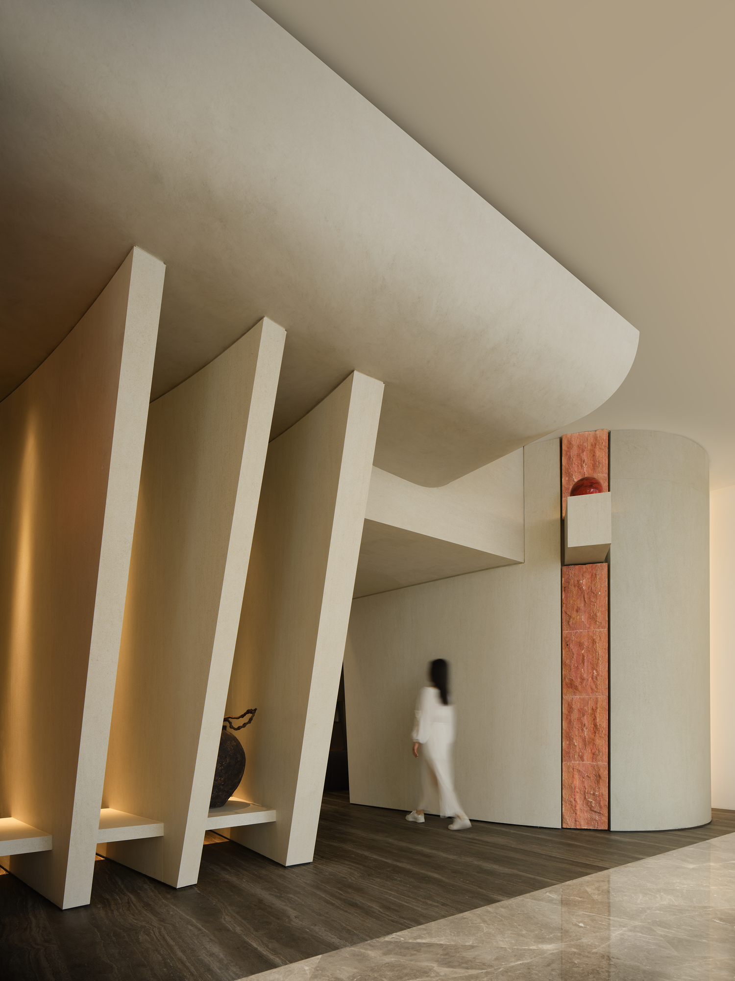 广东罗浮宫INALCO岩板展厅丨中国广州丨香港凯文国际设计-4