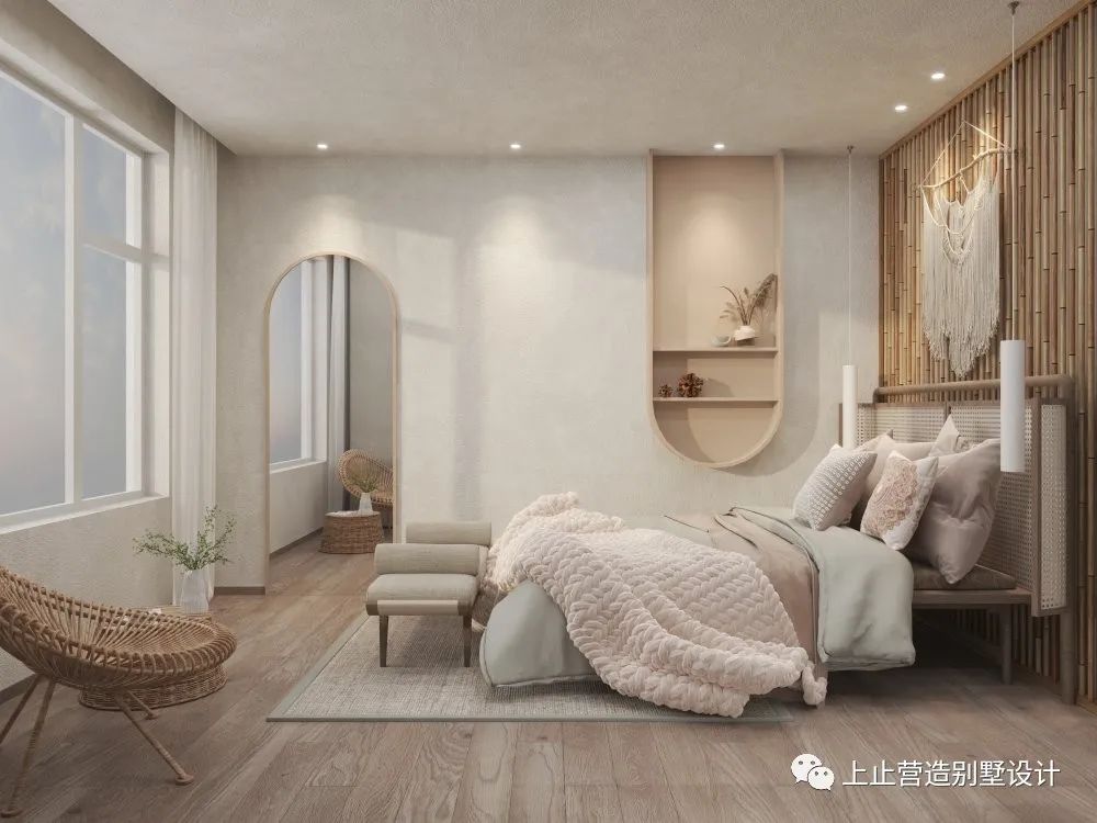 长春岳麓山侘寂复古风丨中国长春丨上止营造别墅设计-19