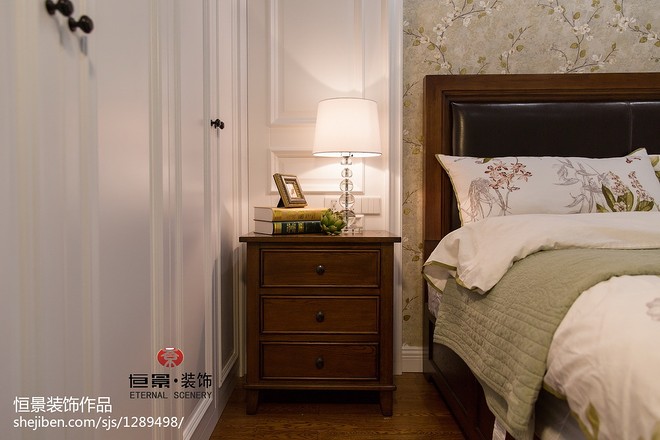 11万元三居130平米装修案例  盼望新星都市的美式生活丨恒景装饰-15