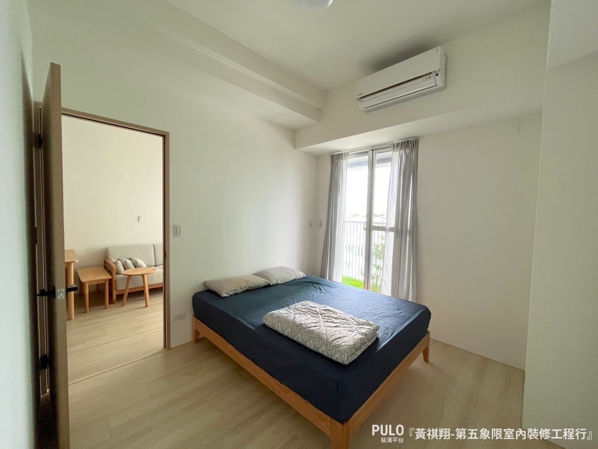高雄15坪木质纯白轻装潢丨中国高雄丨第五象限室内装修工程行-55