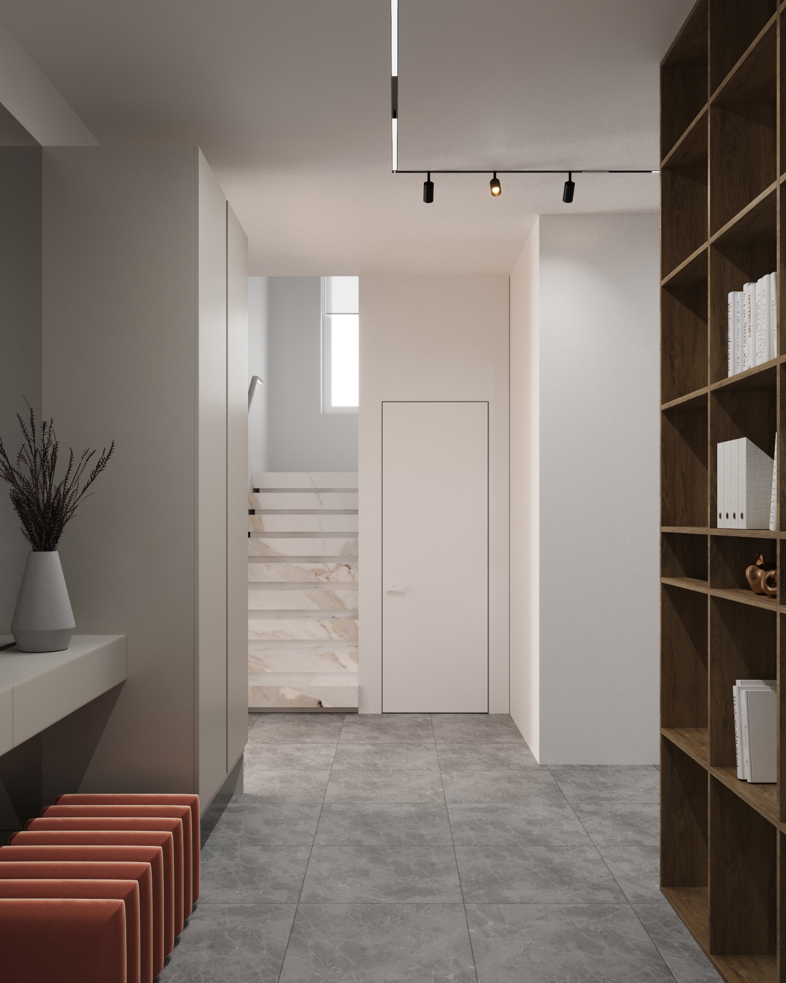 厨房和客厅内部丨Anna Borovykh-10