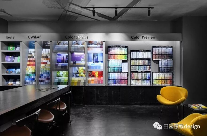 乐山意凡 Benjamin Moore 色彩体验店 | 现代设计风格中的色彩冲击-12