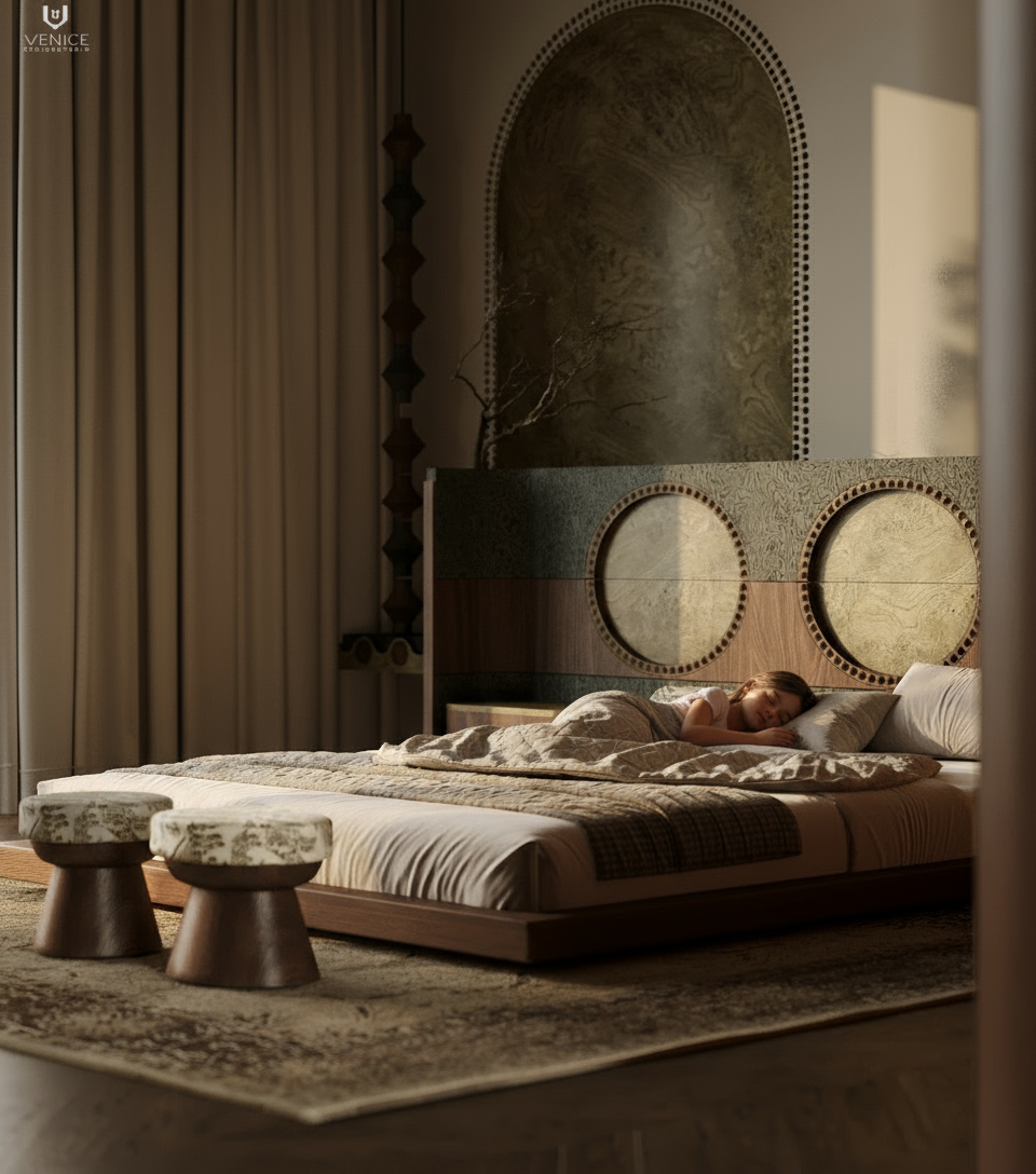 主卧室设计丨Mohammed Yossef-6