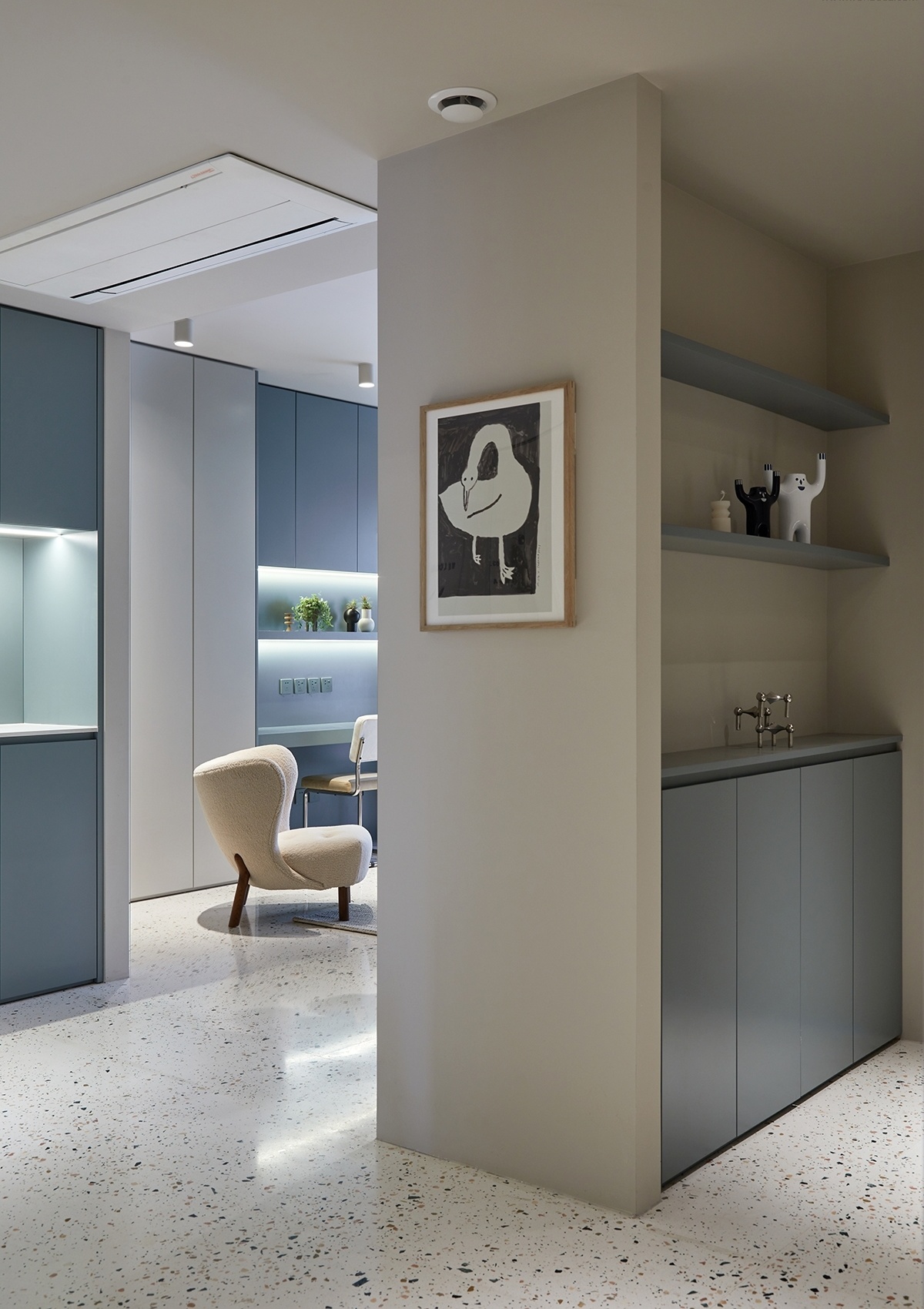 刘畅设计·灰绿色调的家-28