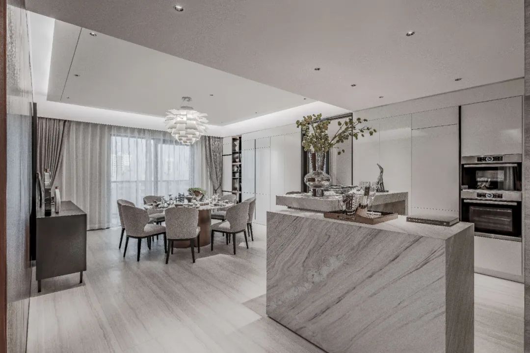 东方海滨的现代雅奢 | 海域阳光 A1 户型样板间-34