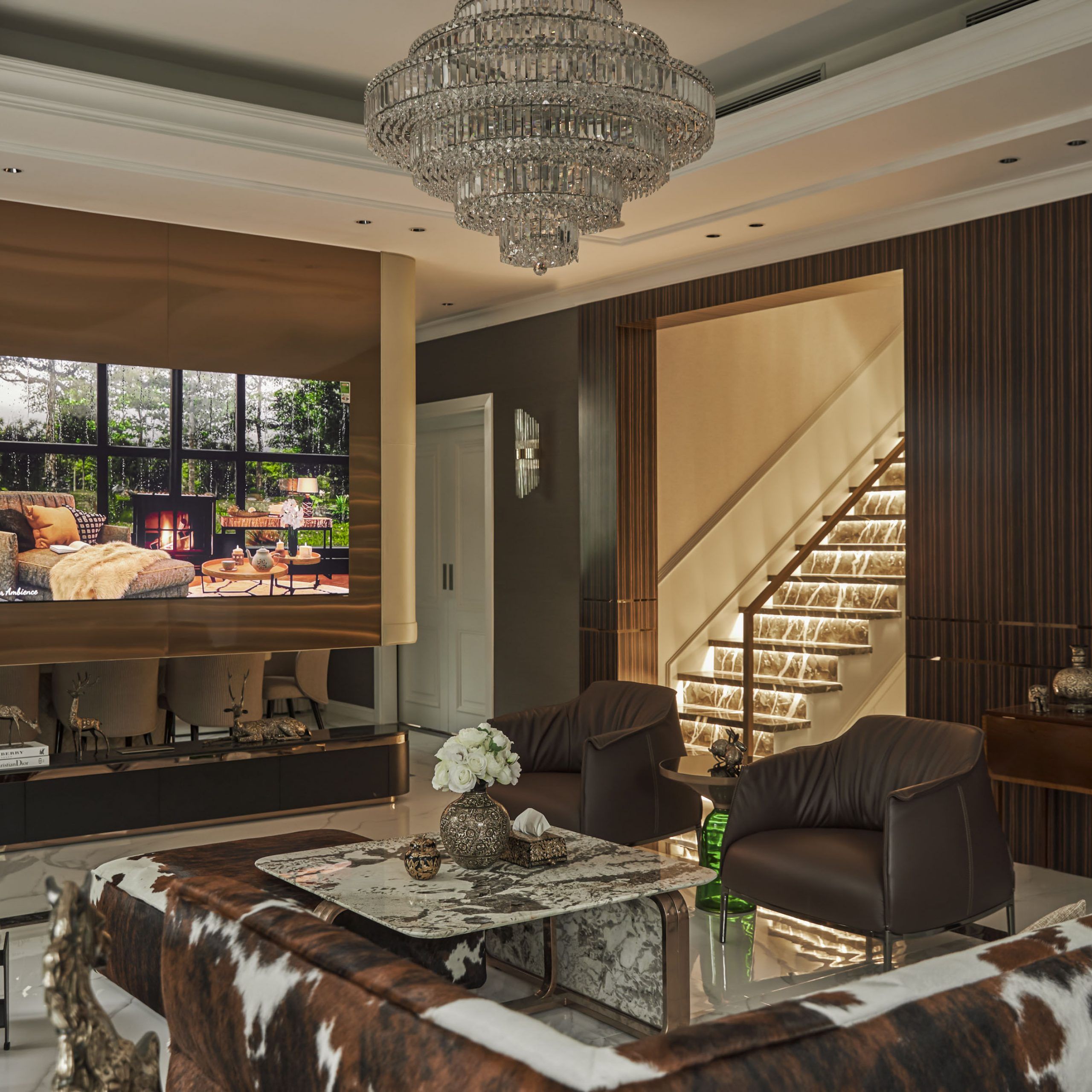 亚洲风格三层别墅设计，打造家庭温馨空间-87