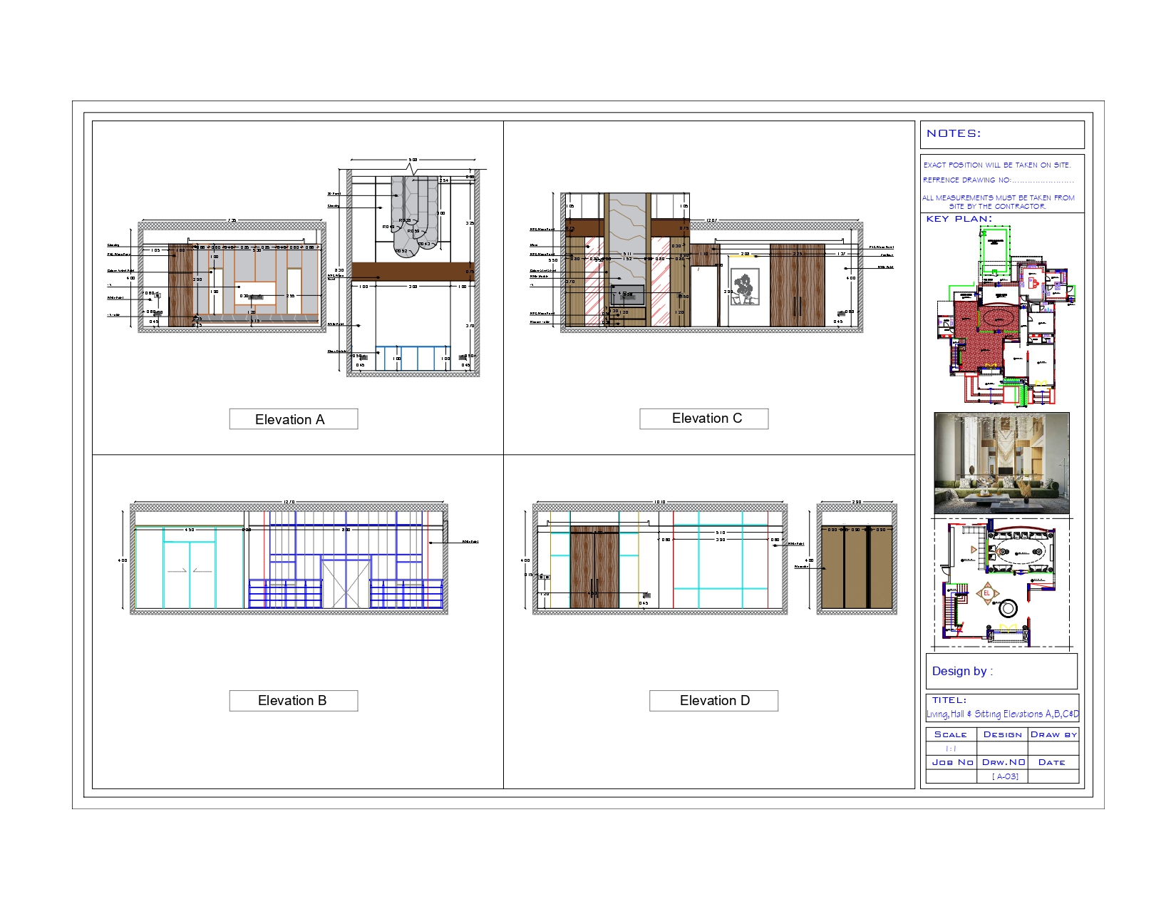 Shop drawings For Villa In UAE-4
