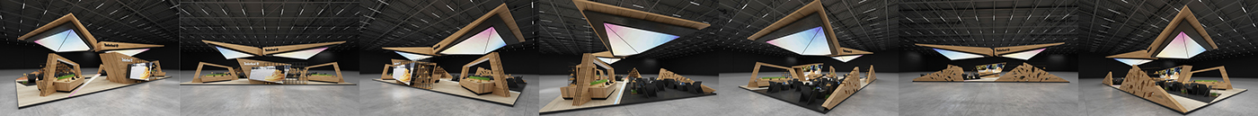 洛杉矶 Timberland 展览会的开放空间设计-7