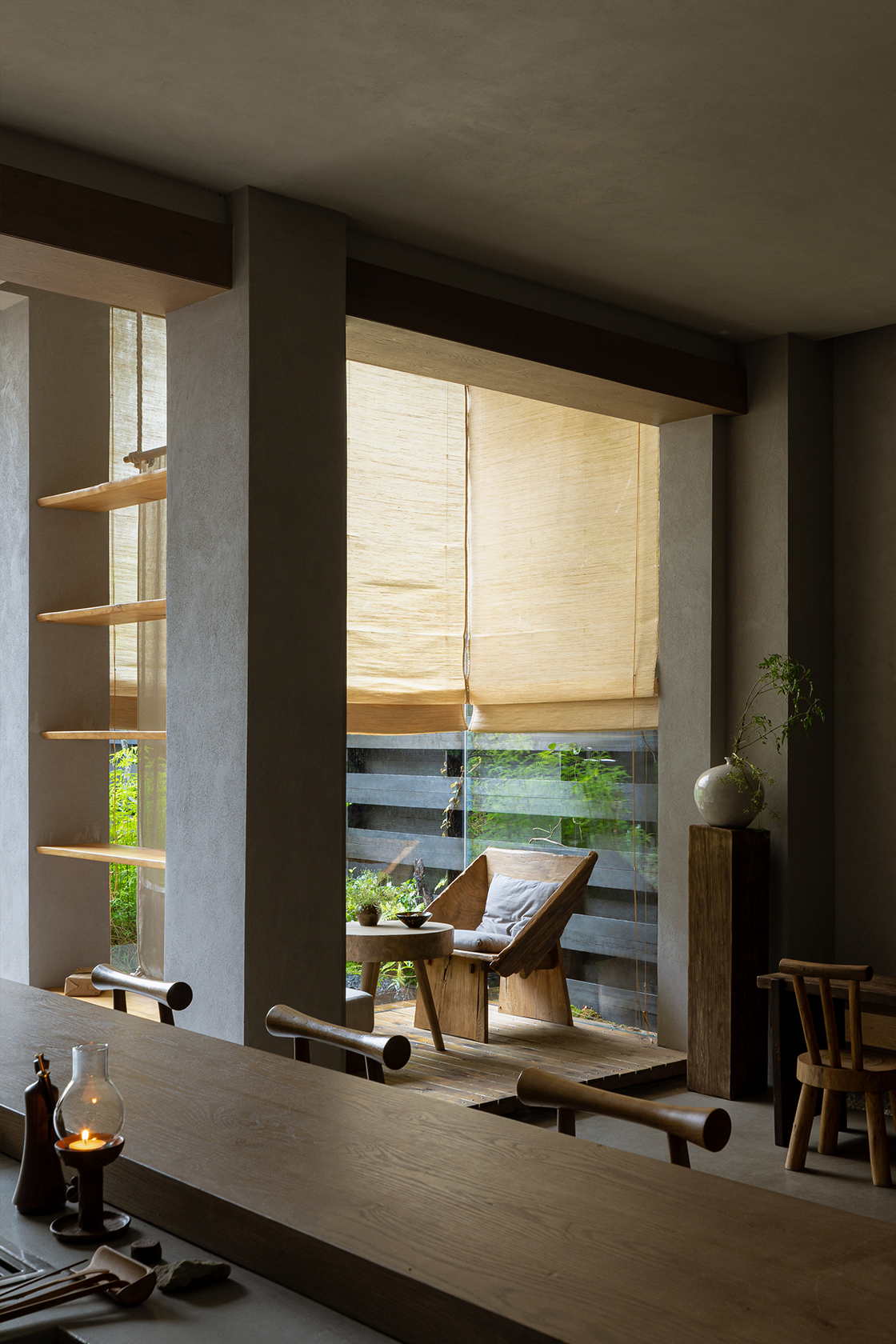 老宅茶庐大变身,巧妙改造打造围炉社交茶空间丨中国温州丨缪茹空间设计工作室-31