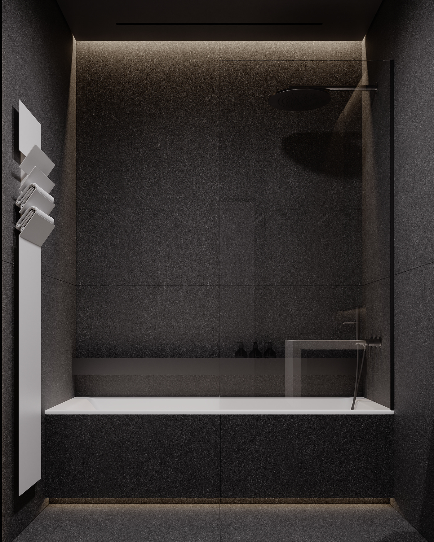 极简黑质感空间  打造精致沉稳住宅！-42