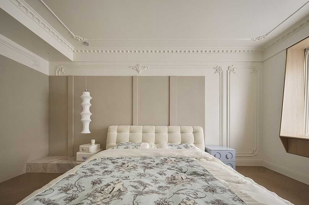 极简奶油风,多巴胺配色,治愈系的家丨無一內建筑设计,成都宏福樘设计-29