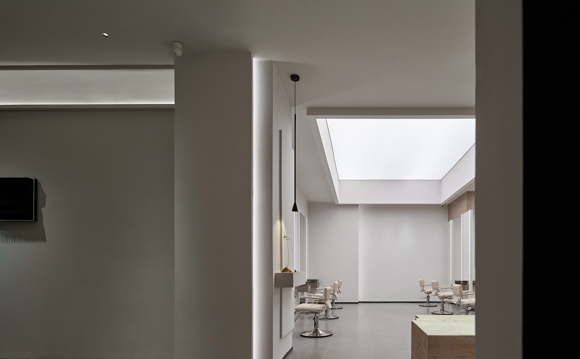 现代中古风理发店丨中国杭州丨尔景空间设计-22