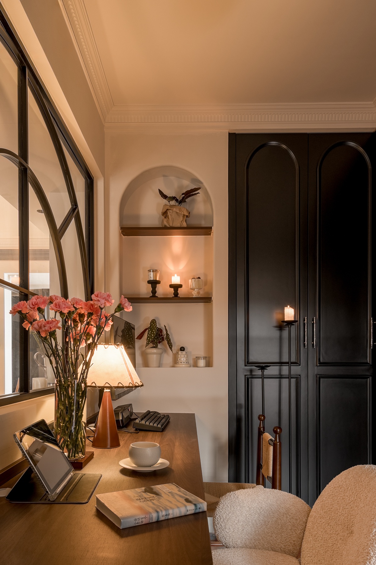 60㎡小户型轻法复古风住宅设计丨中国深圳-97