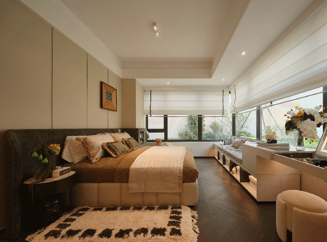 东莞华润旗峰润府92㎡《这房子会光合作用》| 上海岳蒙设计-23