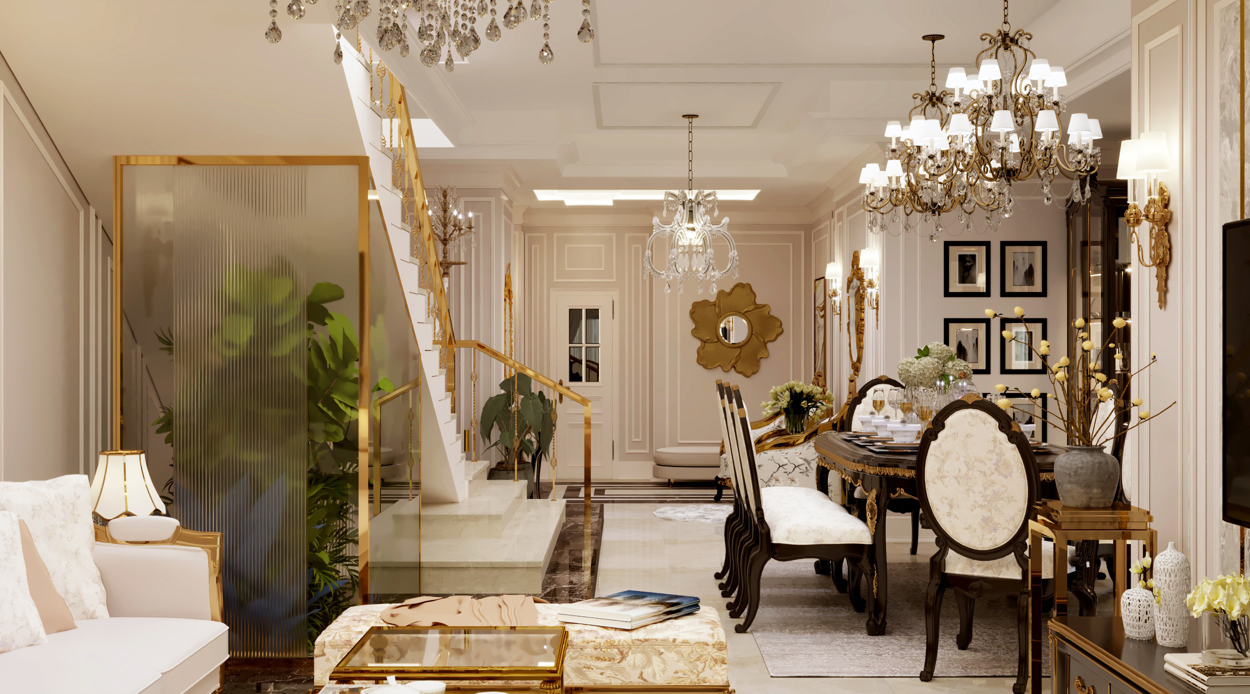 石园客厅丨埃及开罗丨Decorous Studio-11