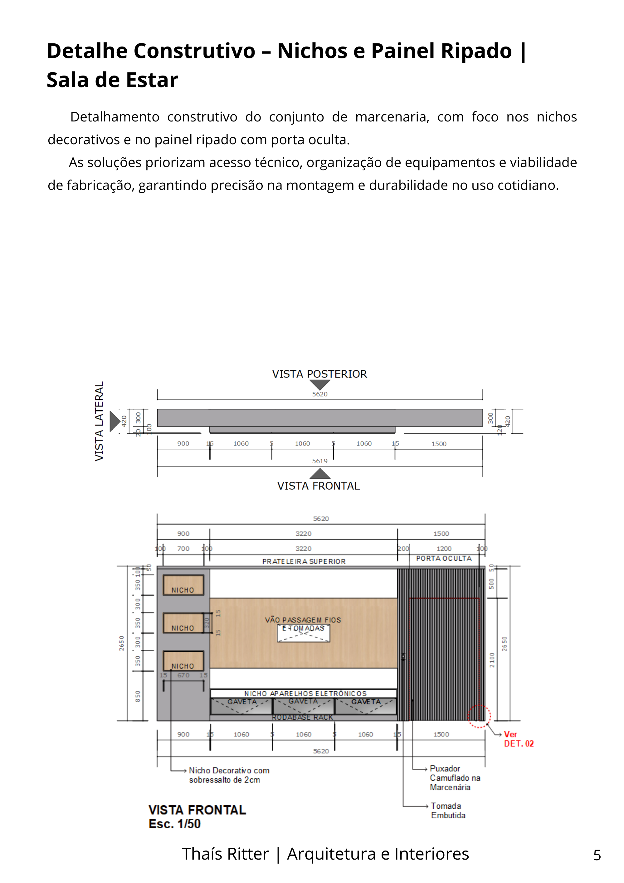 Sala de Estar | Projeto Executivo de Marcenaria-5