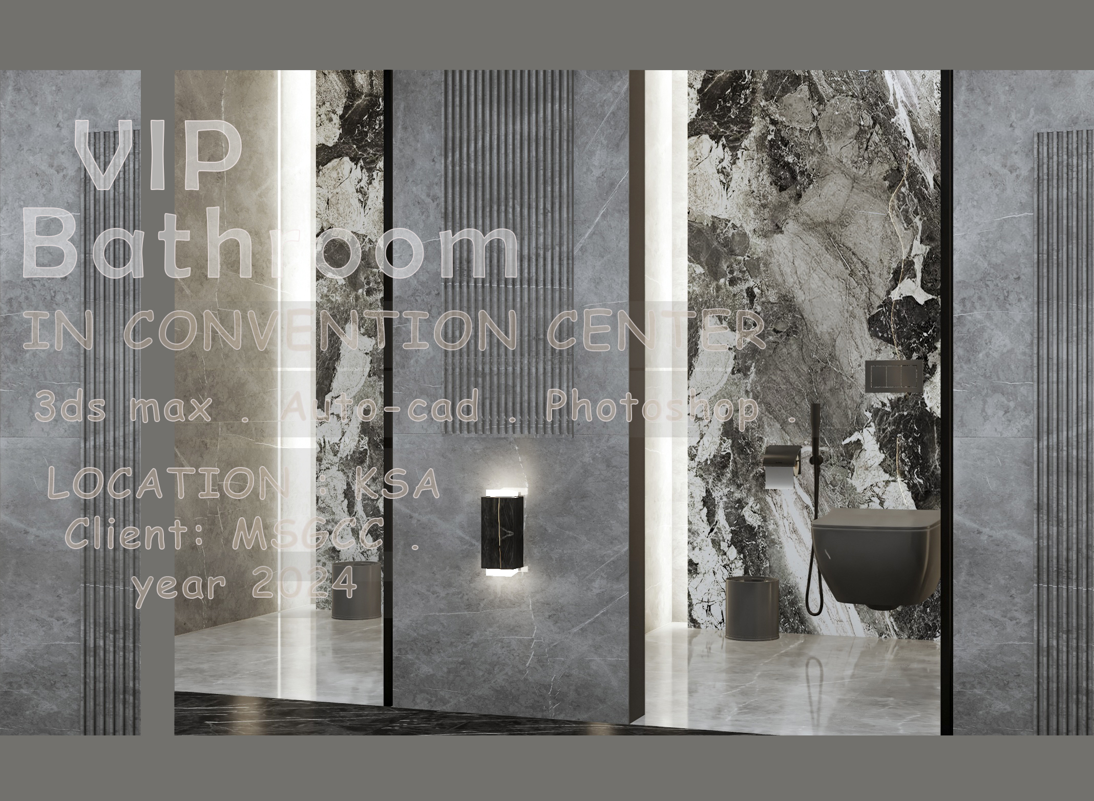 VIP BATHROOMS IN CONVENTION CENTER-0