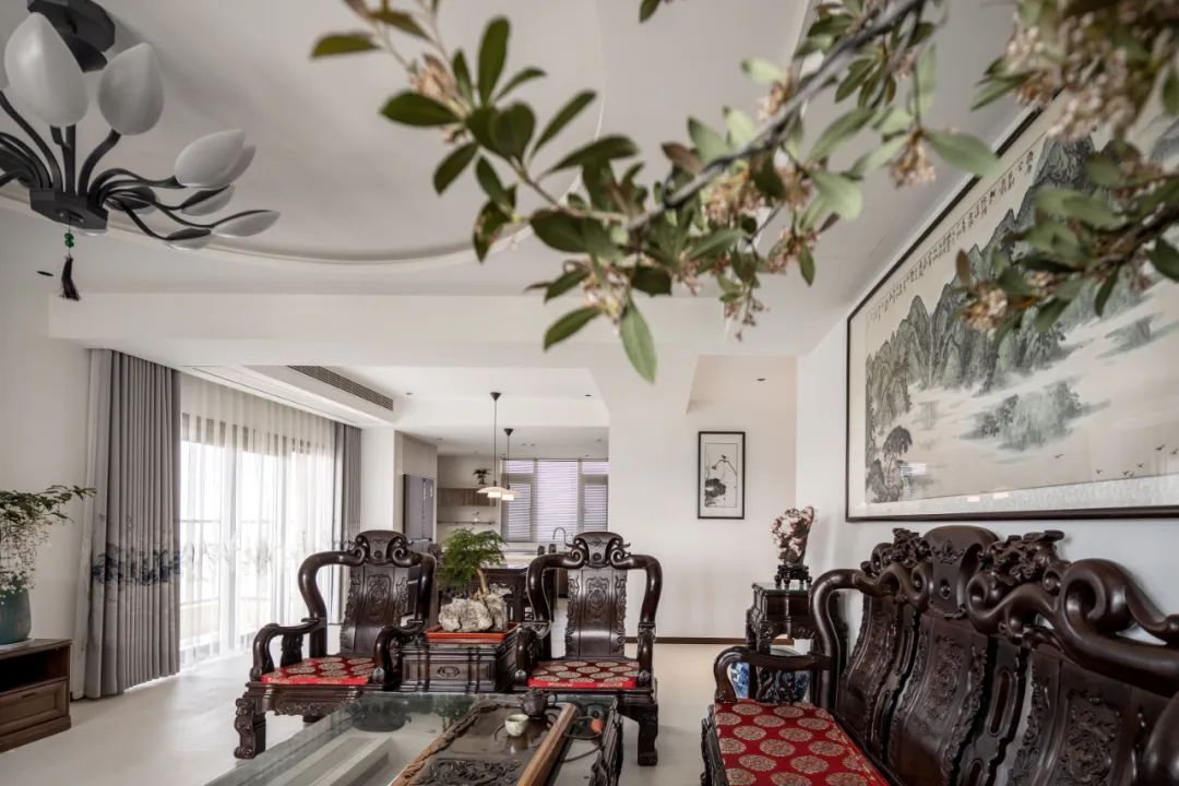 实景 |230㎡中式平墅，以湖为伴，拥景而居-17