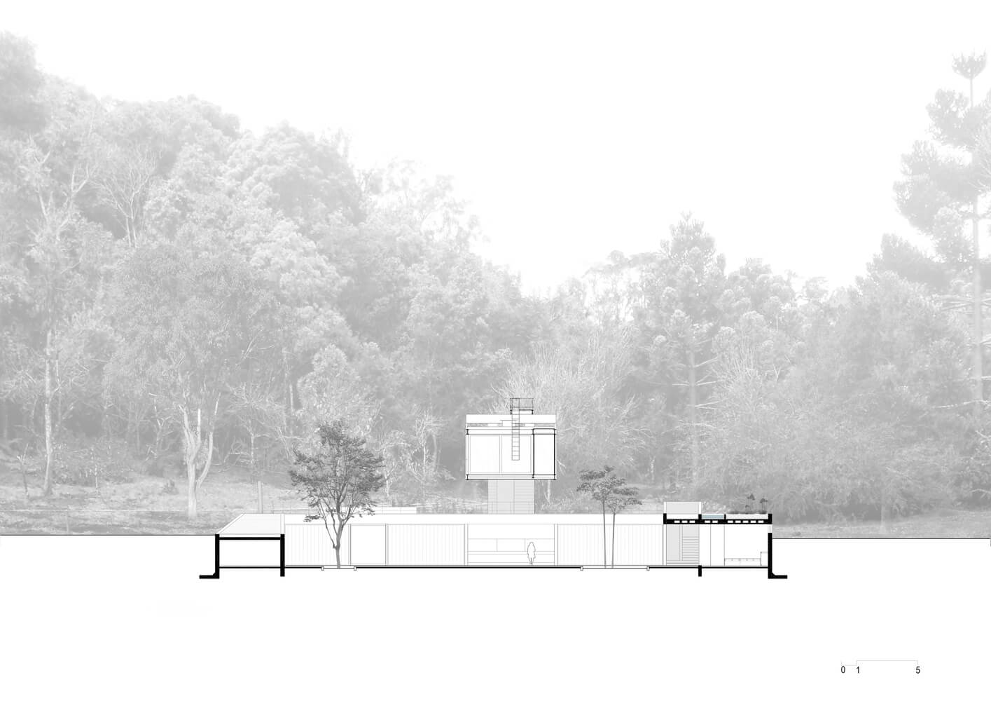 圣保罗Serra da Mantiqueira 山坡住宅                     -29