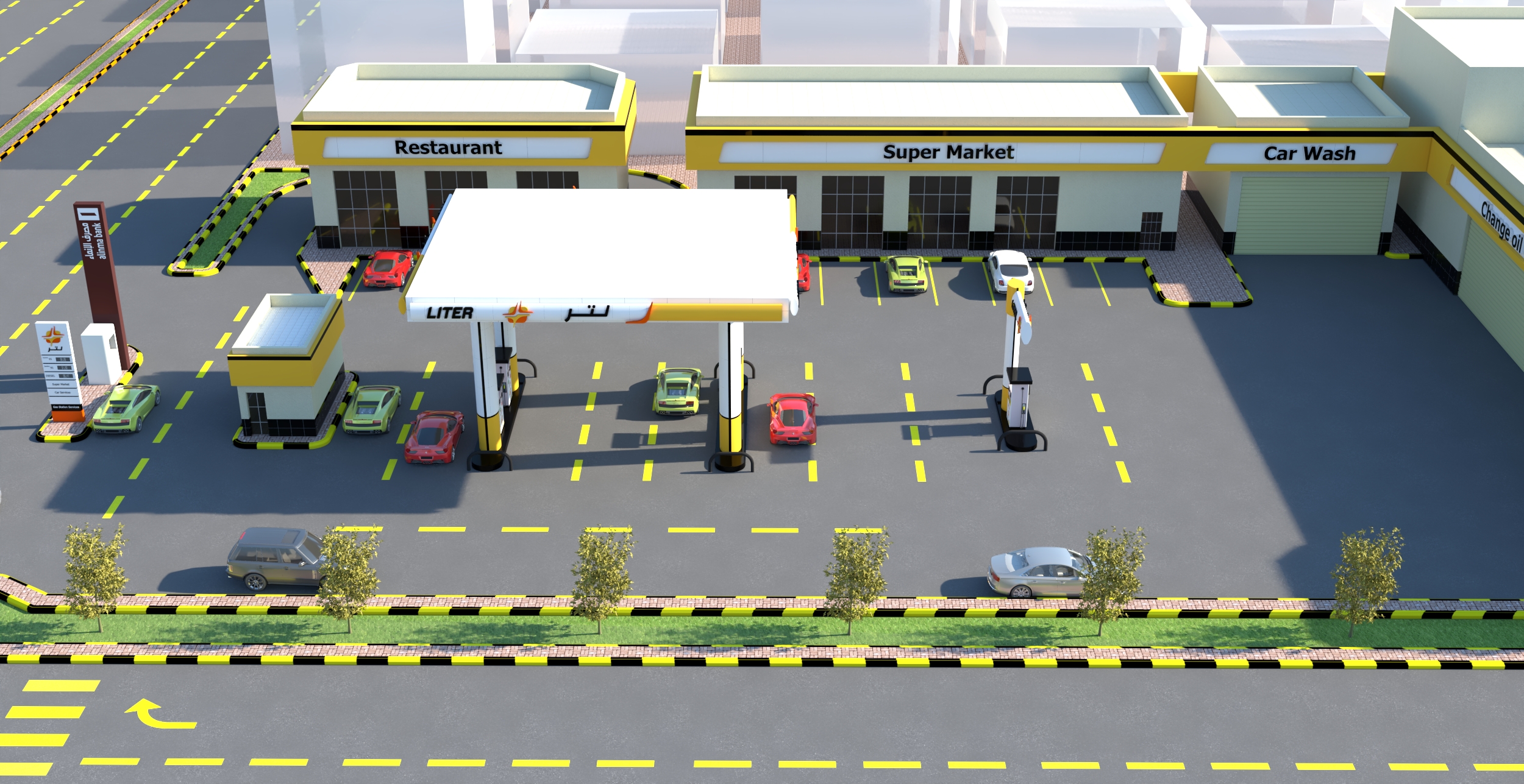 El Nozha Petrol Station-1