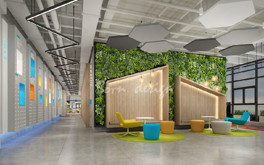 信息技术办公室空间设计-2