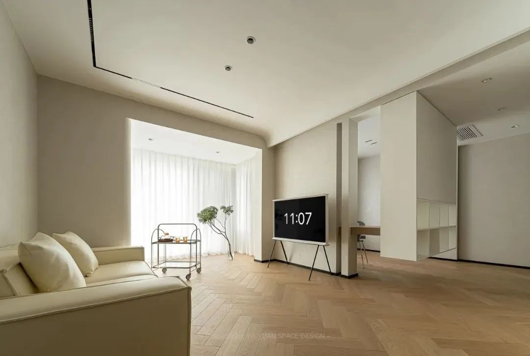 奶油风简致居所丨中国无锡丨悟塬空间设计-12