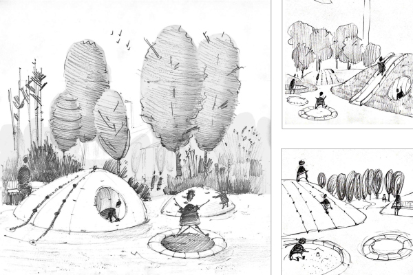 改造“Красное знамя”纺织厂为多功能综合体及庭院规划丨Липгарт Архитектс,ХВОЯ-45