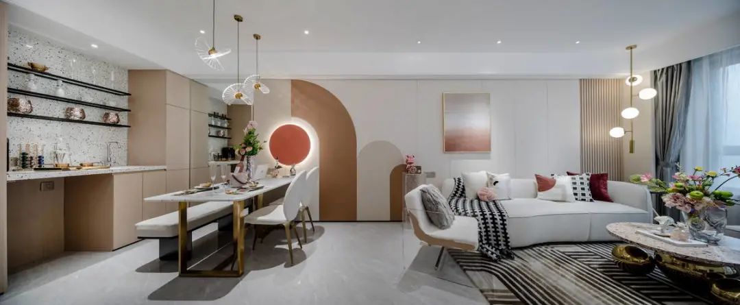 艺术个性的 70㎡现代时尚公寓丨中国兰州丨深圳市莫菲特空间设计有限公司,深圳市佳明酒店配饰有限公司-4