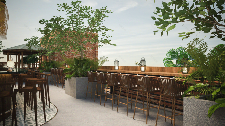 Sea Forest 餐厅丨柬埔寨蒙多基里丨The 3 Design by R&K-27