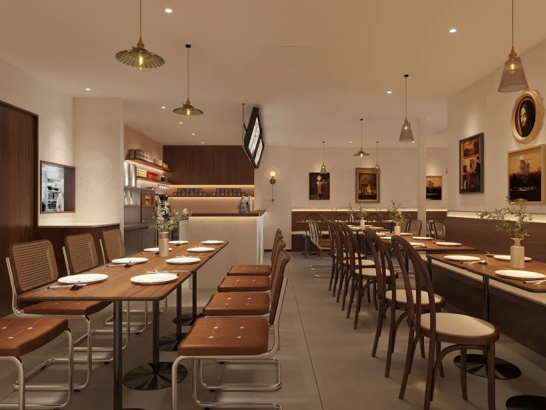 椿兰意茶餐厅丨中国广州丨广州格梵装饰-12